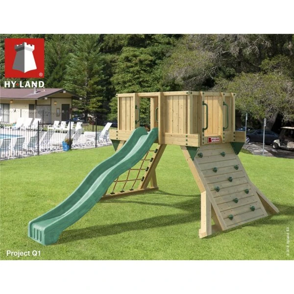 Hy-Land Q Projekt 1 legetårn med rutsjebane
