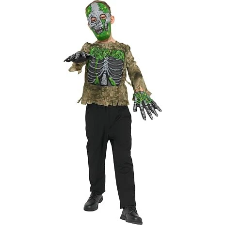 Halloween Zombie-kostume str. 140