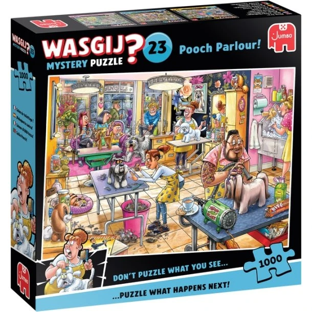 Wasgij Mystery 23 Pooch Parlour! – 1000 brikker