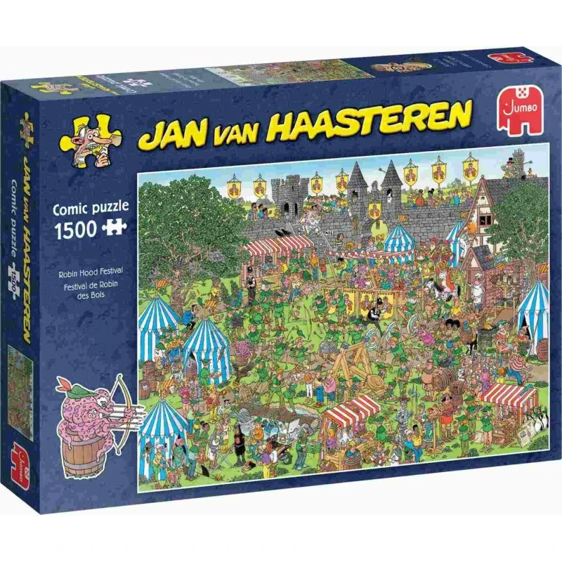 Jan van Haasteren Robin Hood Festival 1500 brikker