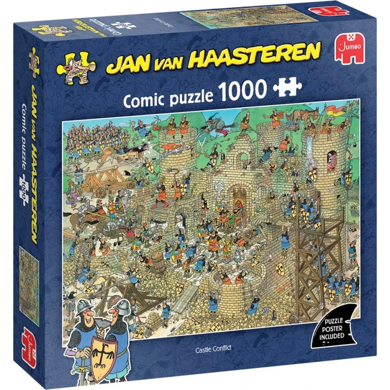 Jan Van Haasteren Castle Conflict 1000 Brikker
