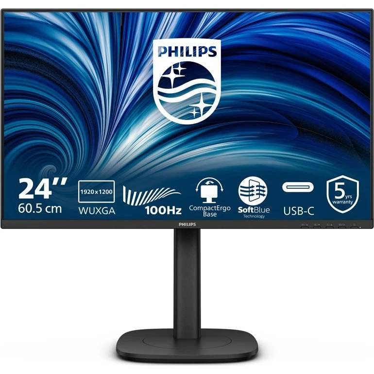 Philips 24B2N3200D 24" IPS 1920x1200 100Hz USB-C