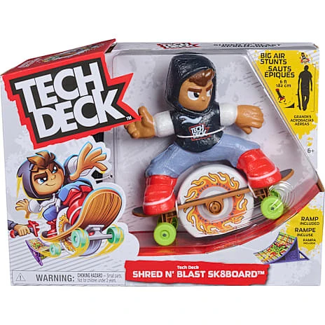 Tech Deck Flywheel fingerskate 12,7 cm med figur og ramp