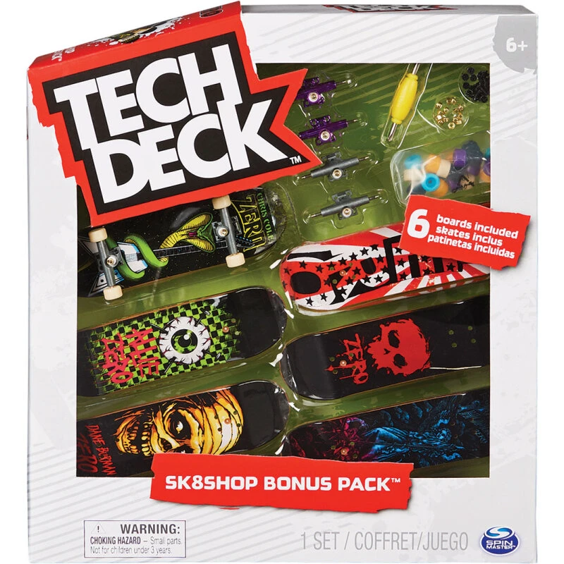 Tech Deck Sk8 Shop Finger Skateboards 6-pak (assorterede)