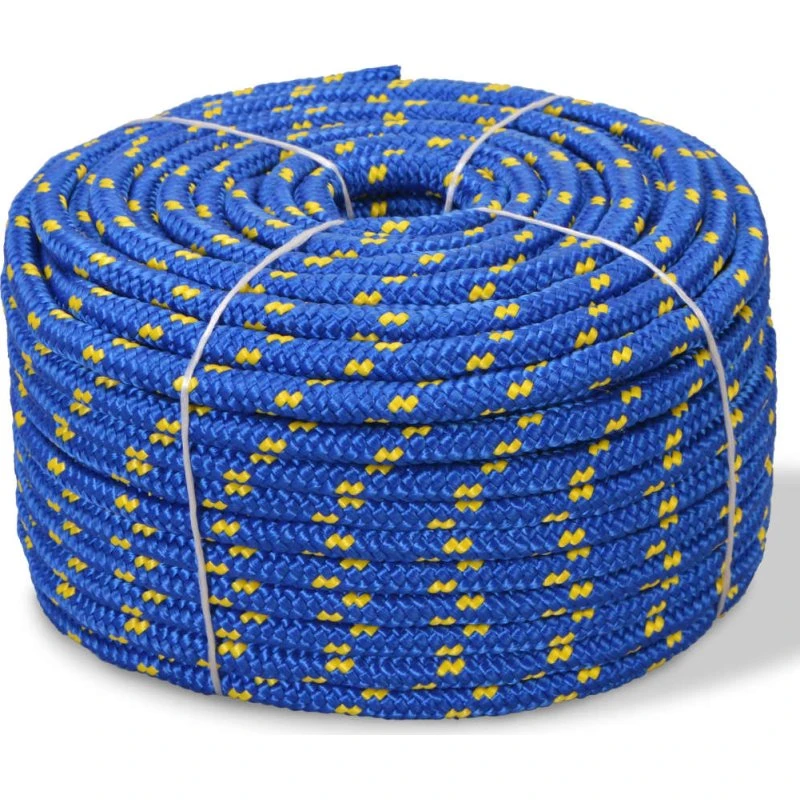 vidaXL marinereb polypropylen 16 mm 250 m blå