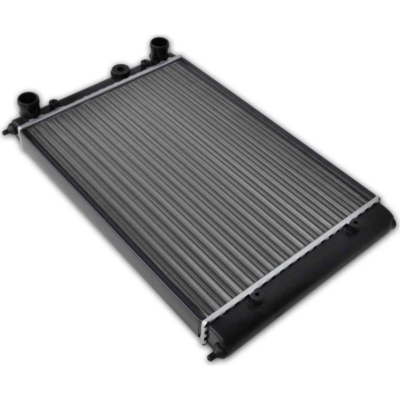 vidaXL Vandkøler Sort Metal