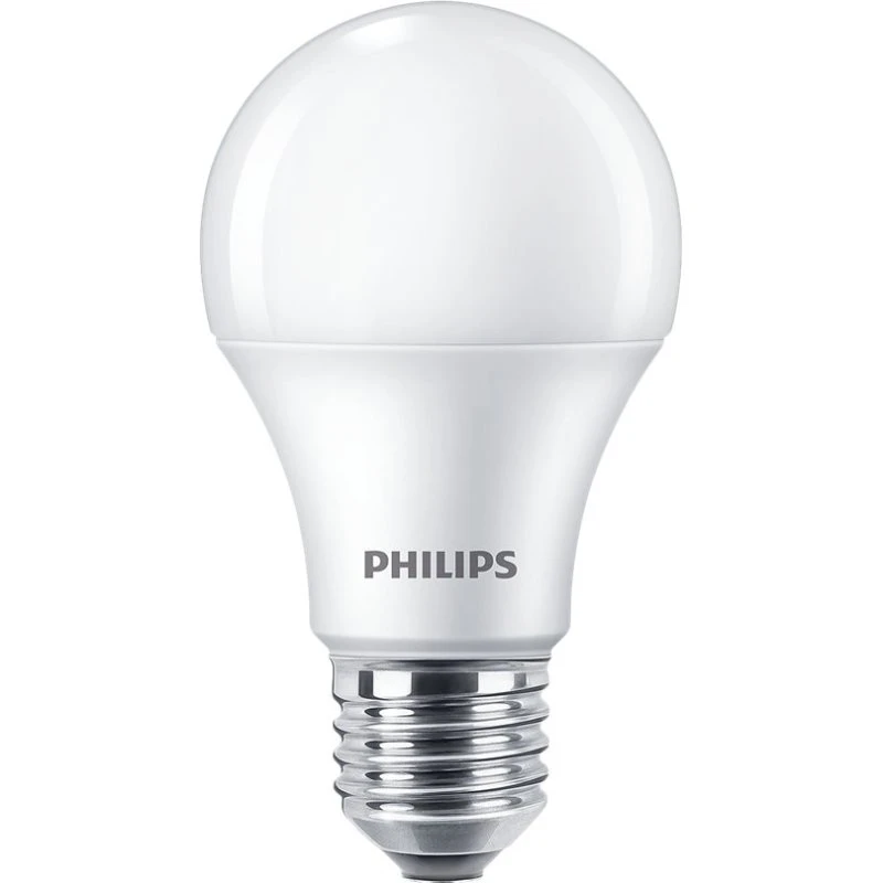 Philips LED 10W E27 2700K Mat 4-pak