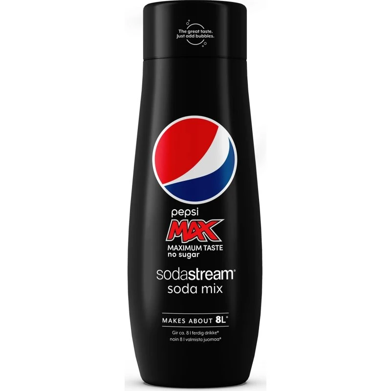 SodaStream Pepsi Max 440 ml – 8 liter færdig drik