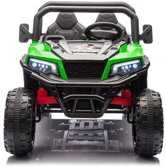 Azeno Farmer Truck II 24V – El-truck, 2 sæder, grøn