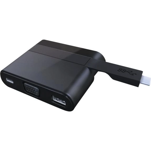 Club 3D CSV-1532 USB-C Dockingstation med VGA, sort