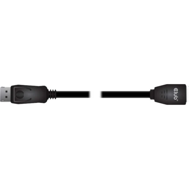 Club 3D CAC-1023 DisplayPort 1.4 3 m sort haspet