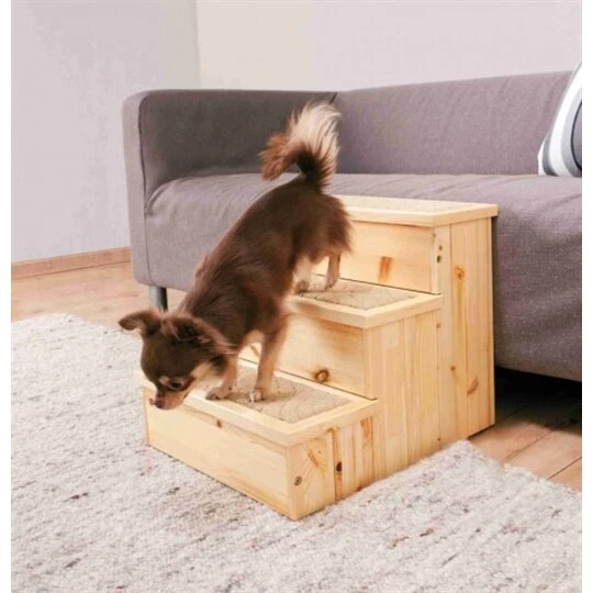 PetStair Hundetrappe Birk 40x38x45 cm, antiskrid (50 kg)