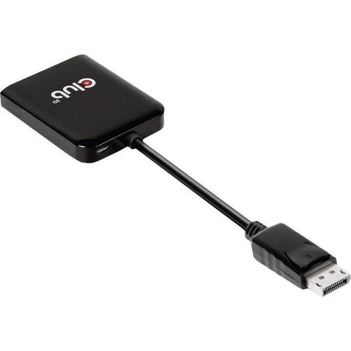 Club 3D CSV-7200H DisplayPort til HDMI 20 cm, 4K60Hz, sort