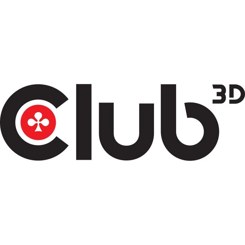 Club 3D CSV-2542 USB-C Dockingstation, Sort, 2500 Mbit/s