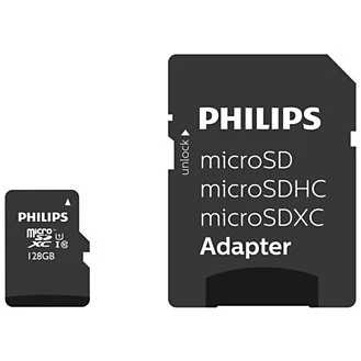 Philips FM12MP45B 128GB SDXC Hukommelseskort, 80MB/s