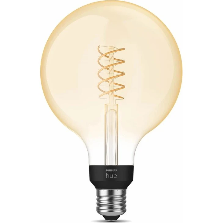 Philips Hue White Filament Globe 7W E27 Ø12,5 cm