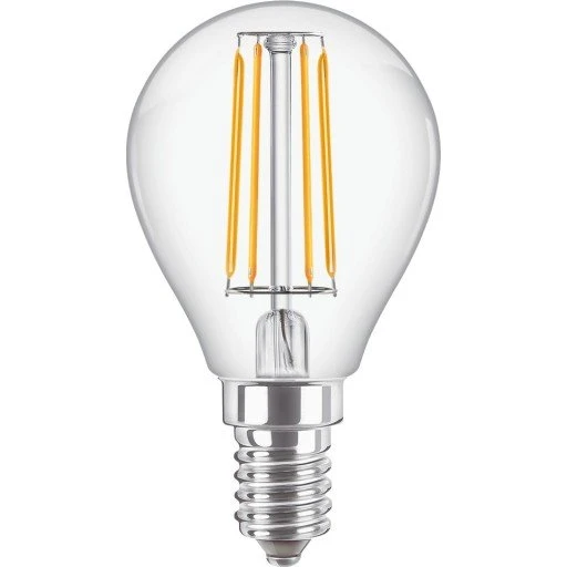 Philips CorePro LED-Krone, E14, 4,3W, 2700K, klar