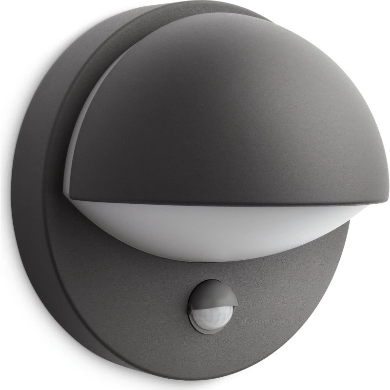 Philips June IR Væglampe, antracit, 1x12W