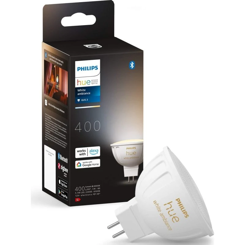 Philips Hue White Ambiance GU5.3 MR16 12V 400lm