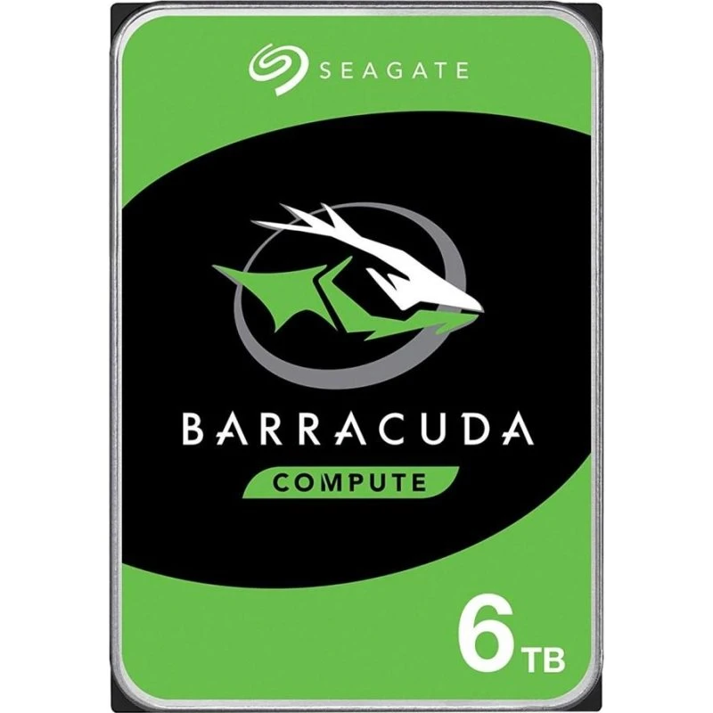 Seagate Barracuda 6 TB 3,5" SATA III 5400 RPM (Refurbished)