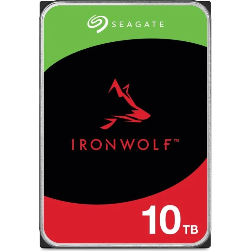 Seagate IronWolf 10 TB 3,5" SATA 7200 RPM NAS-harddisk