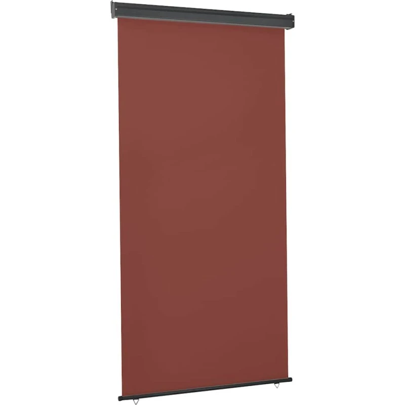 vidaXL Sidemarkise 125x250 cm brun