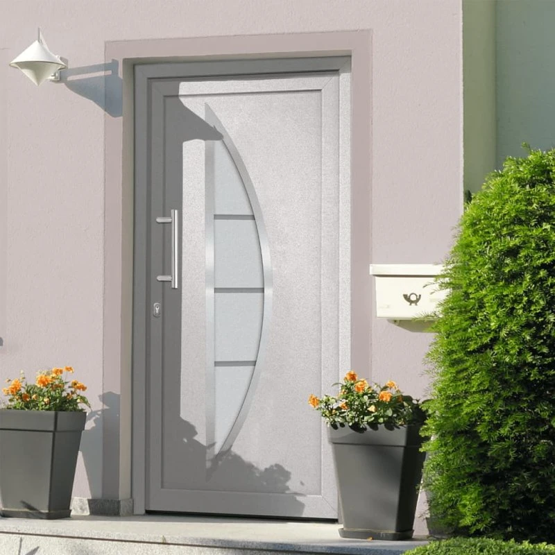 vidaXL Hoveddør 98x190 cm Hvid