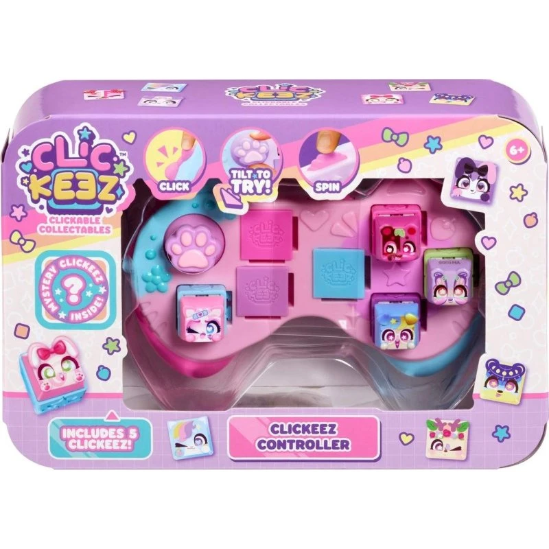 Clickeez Controller med klikbare knapper og nøglering
