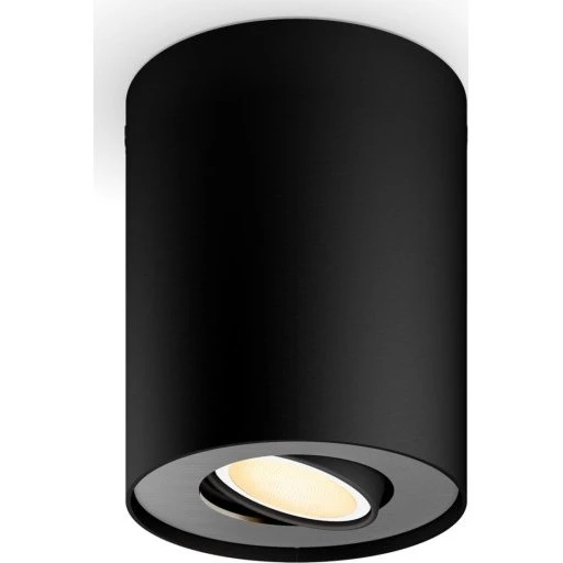 Philips Hue Pillar påbygningsspot, sort