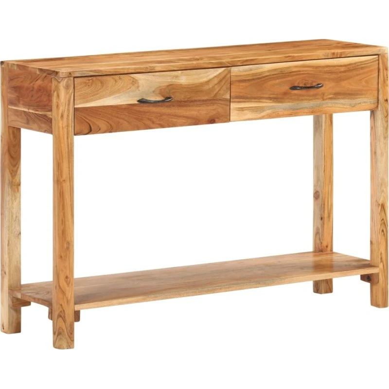 vidaXL Skænk 110x30x75 cm massivt akacietræ