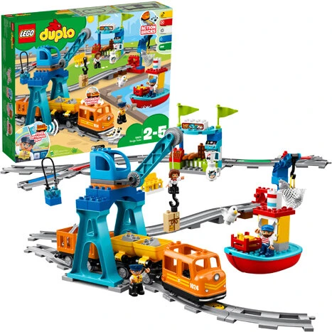 LEGO DUPLO 10875 Godstog med Push & Go-motor