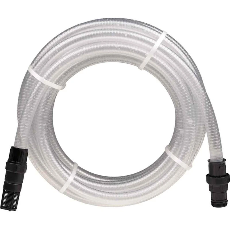 vidaXL sugeslange 1" 10 m med messingkoblinger og filter