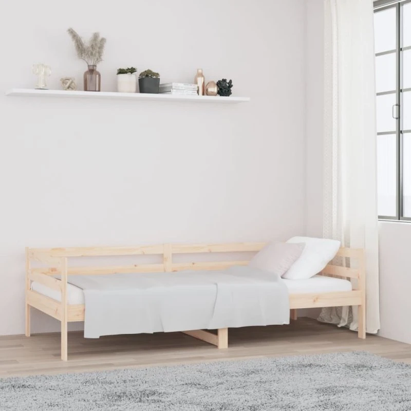 vidaXL Daybed 80x200 cm massivt fyrretræ