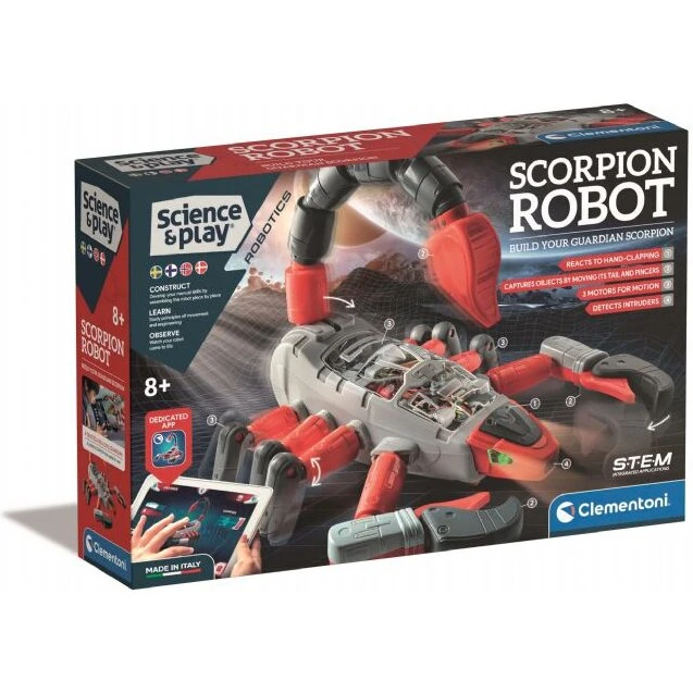 Clementoni Skorpion robot – Science+play (fra 8 år)