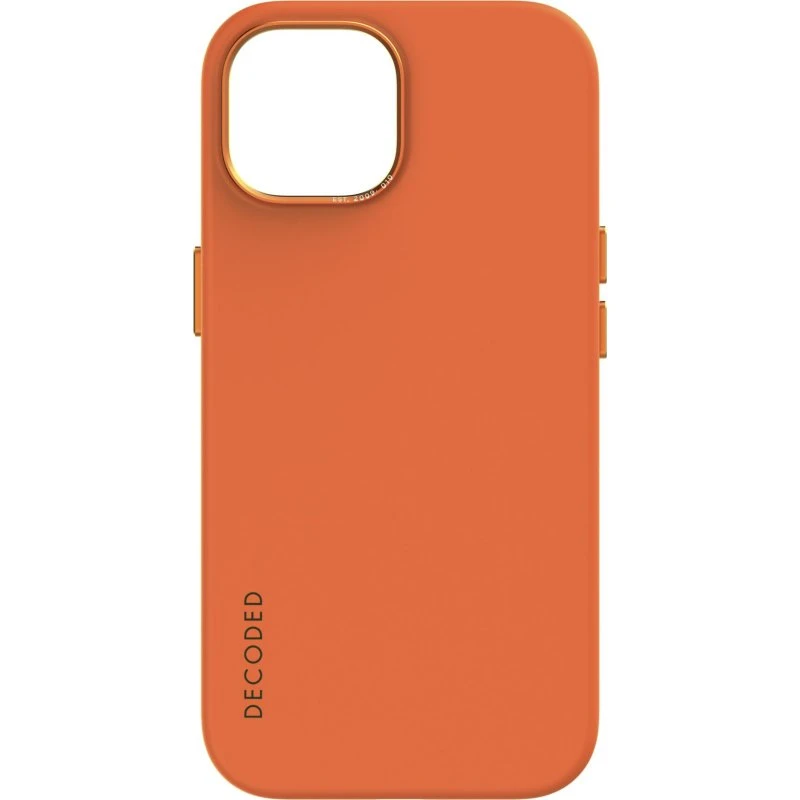 Decoded Silikone iPhone 15 Plus Cover - Apricot