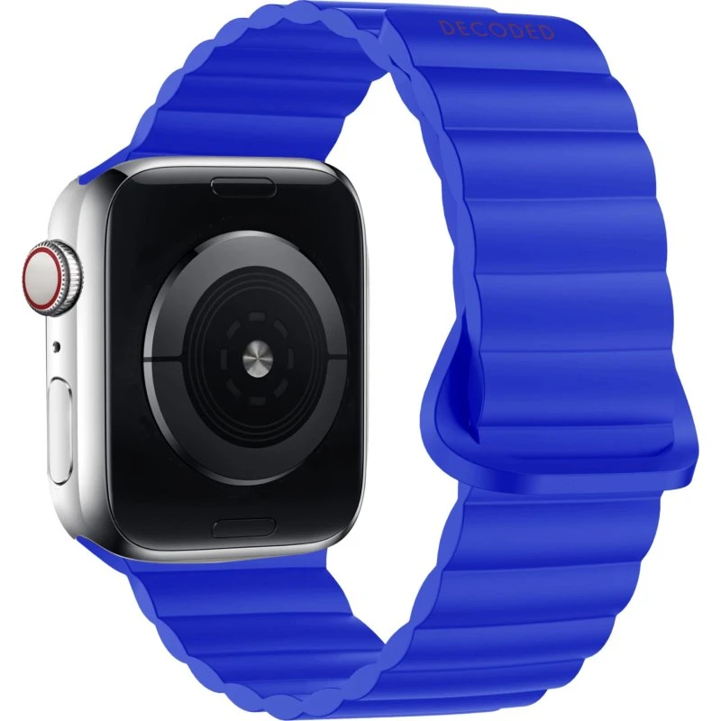 Decoded Magnetisk Silicone Band til Apple Watch 38/40/41/42 mm – Blå