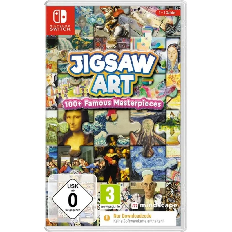 Jigsaw Art: 100+ Famous Masterpieces – Nintendo Switch