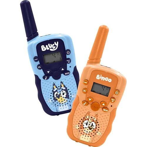 OTL BL1078 Bluey genopladelige walkie-talkies, blå