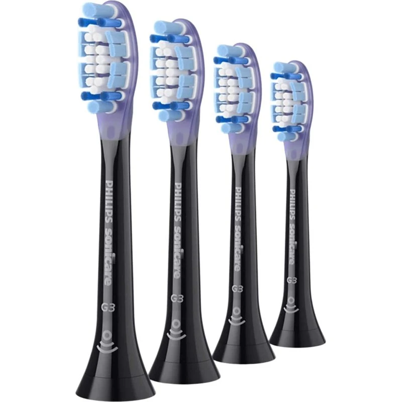 Philips Sonicare Gum Care-børstehoveder, 4-pak, sort