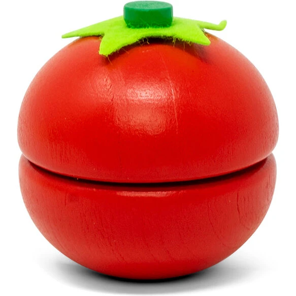 MaMaMeMo Tomat i halve, træ (velcro)