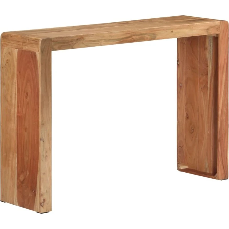 vidaXL Konsolbord 110x30x76 cm i Massivt Akacietræ