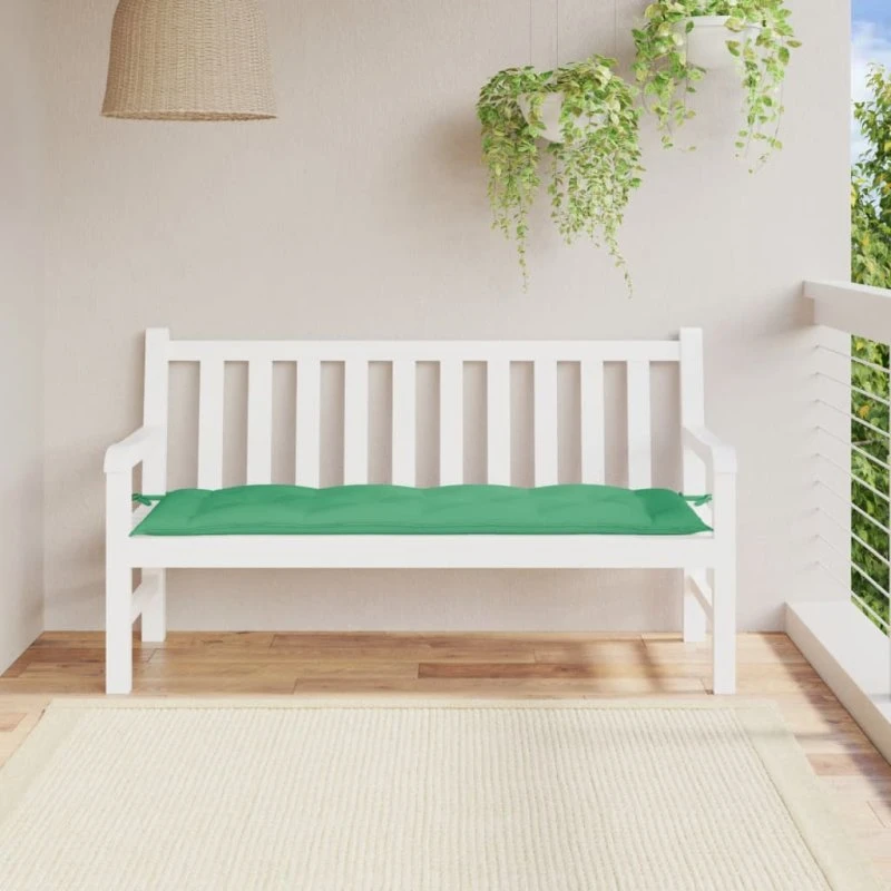 vidaXL Hynde til Havebænk 150x50x7 cm Grøn