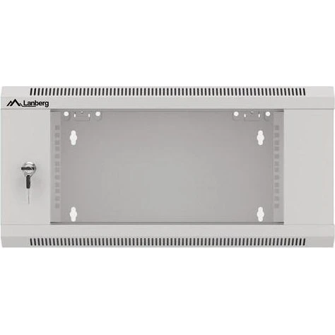 Lanberg 19" Vægmonteret Rackskab 4U Grå (60 kg, IP20)
