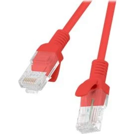 Lanberg CAT 5e UTP 25 cm Rød Patchkabel