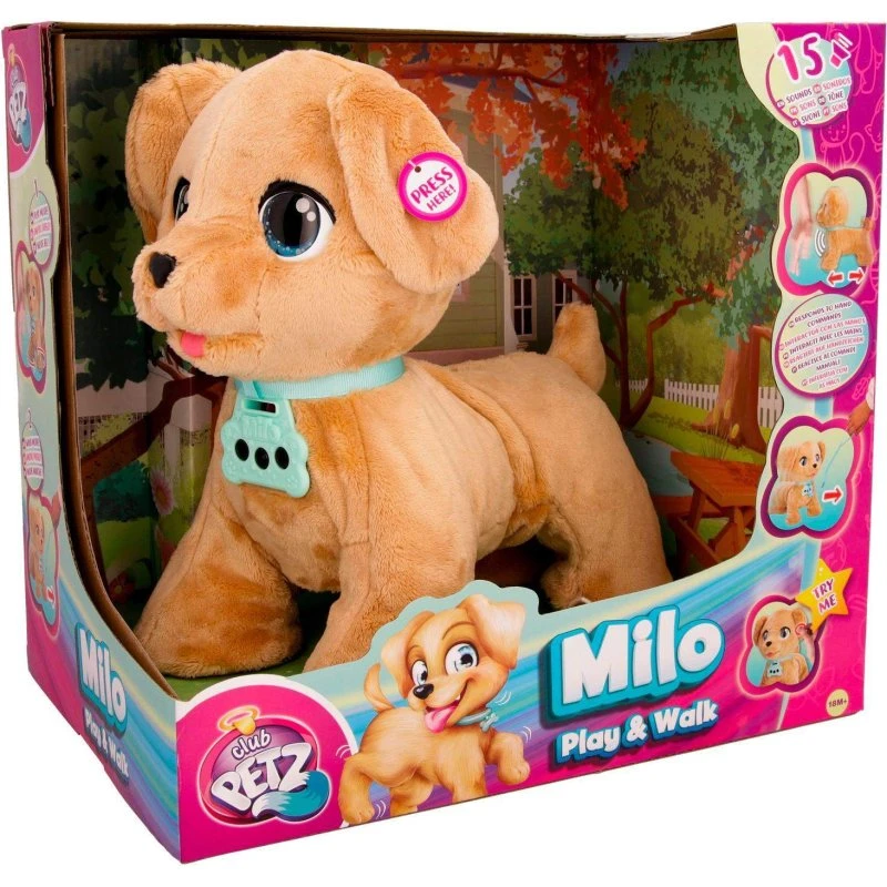 Club Petz Milo Interaktiv Hvalp, 18 måneder+