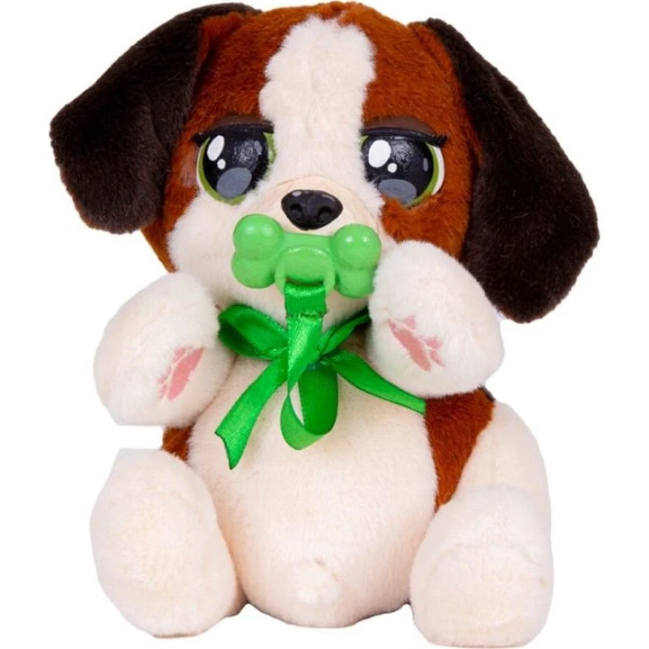 Baby Paws Mini Plysbamse Beagle med batterier