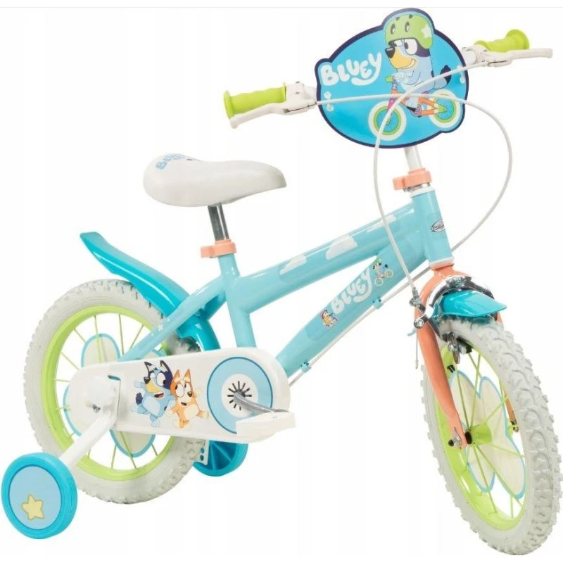 Toimsa Bluey Børnecykel 14" Blå, 4-6 år