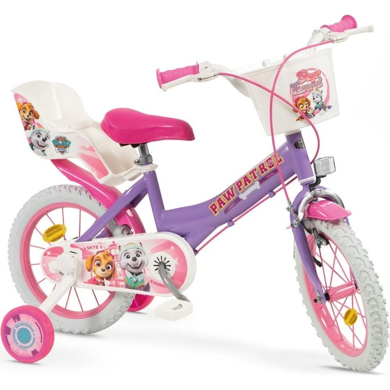 Toimsa Paw Patrol Børnecykel 14" Lilla 4-6år
