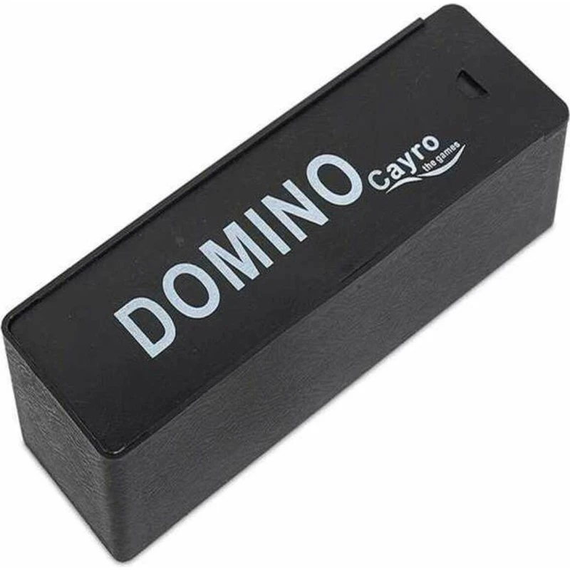 Cayro Domino - Sort klassisk dominospil