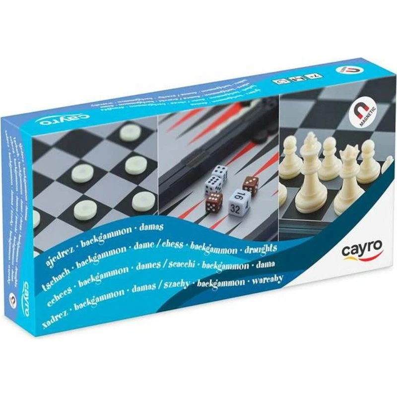 Cayro Brætspil Skak og Dam